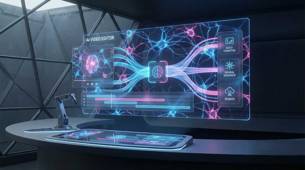 蘑菇视频 AI视频剪辑